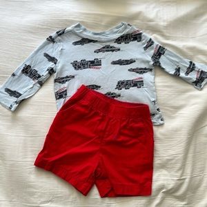 Summer short set for toddler